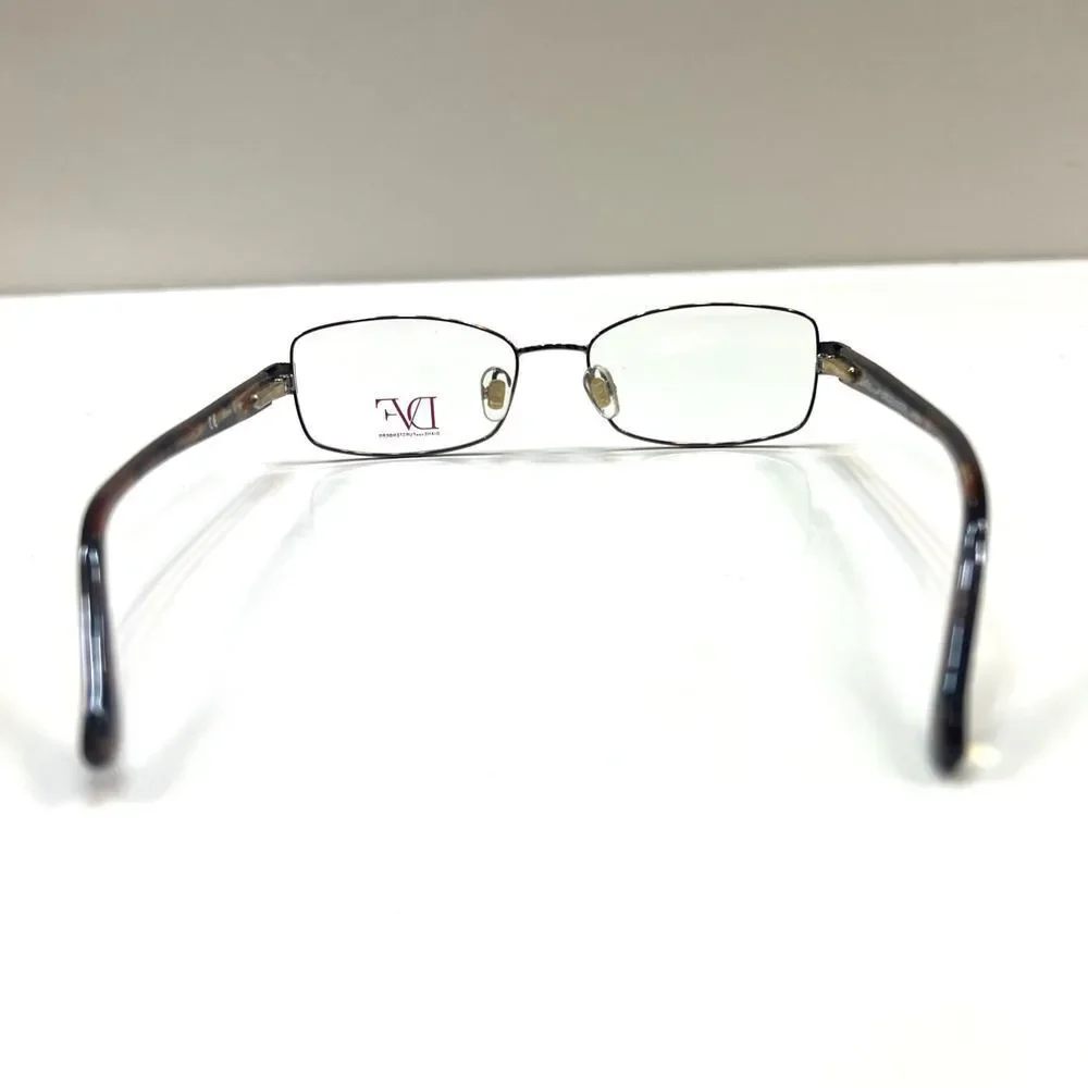 NEW Diane von Furstenberg DVF 8031 200 Glossy Bronze Eyeglasses Frames 51-16-135